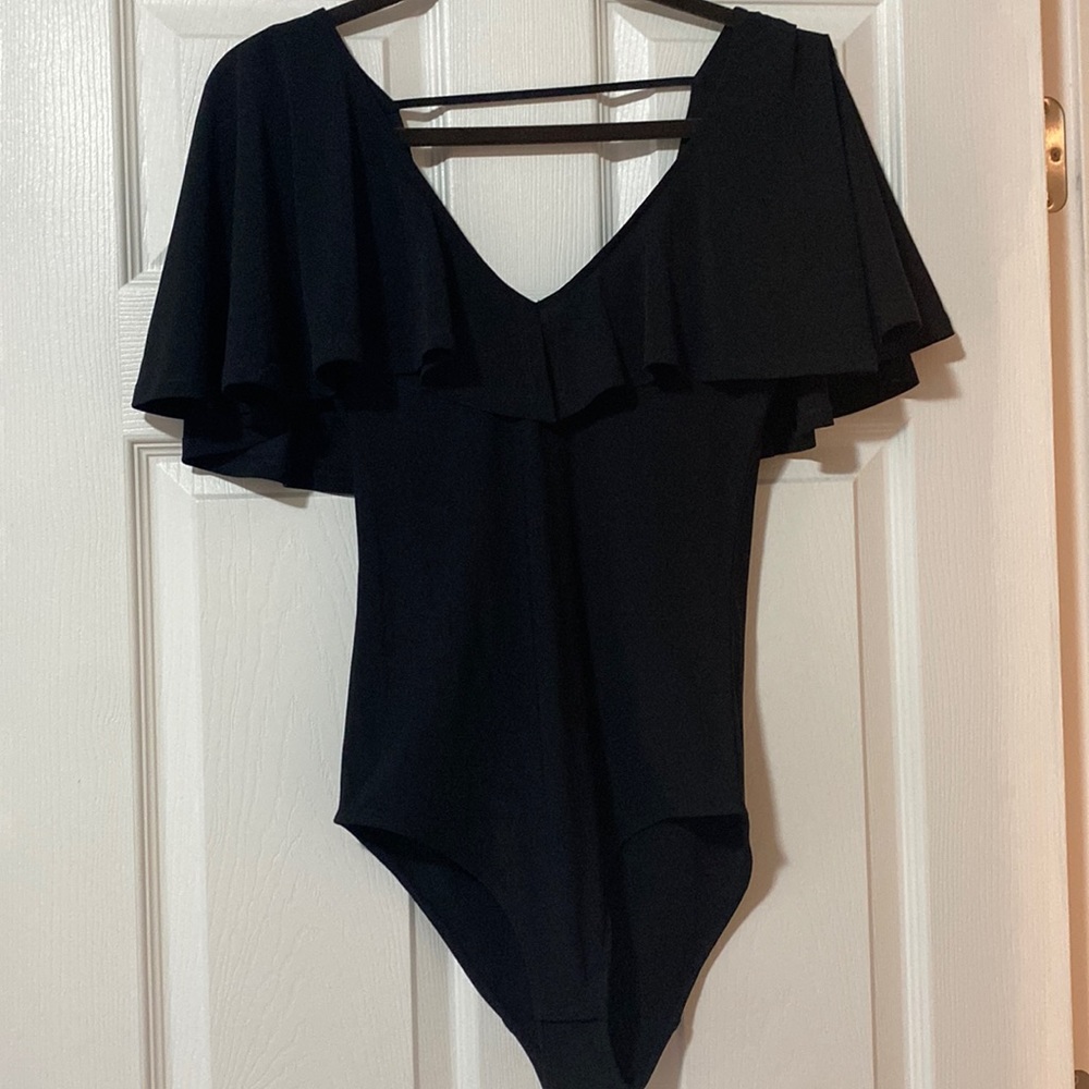 Low back flounce bodysuit